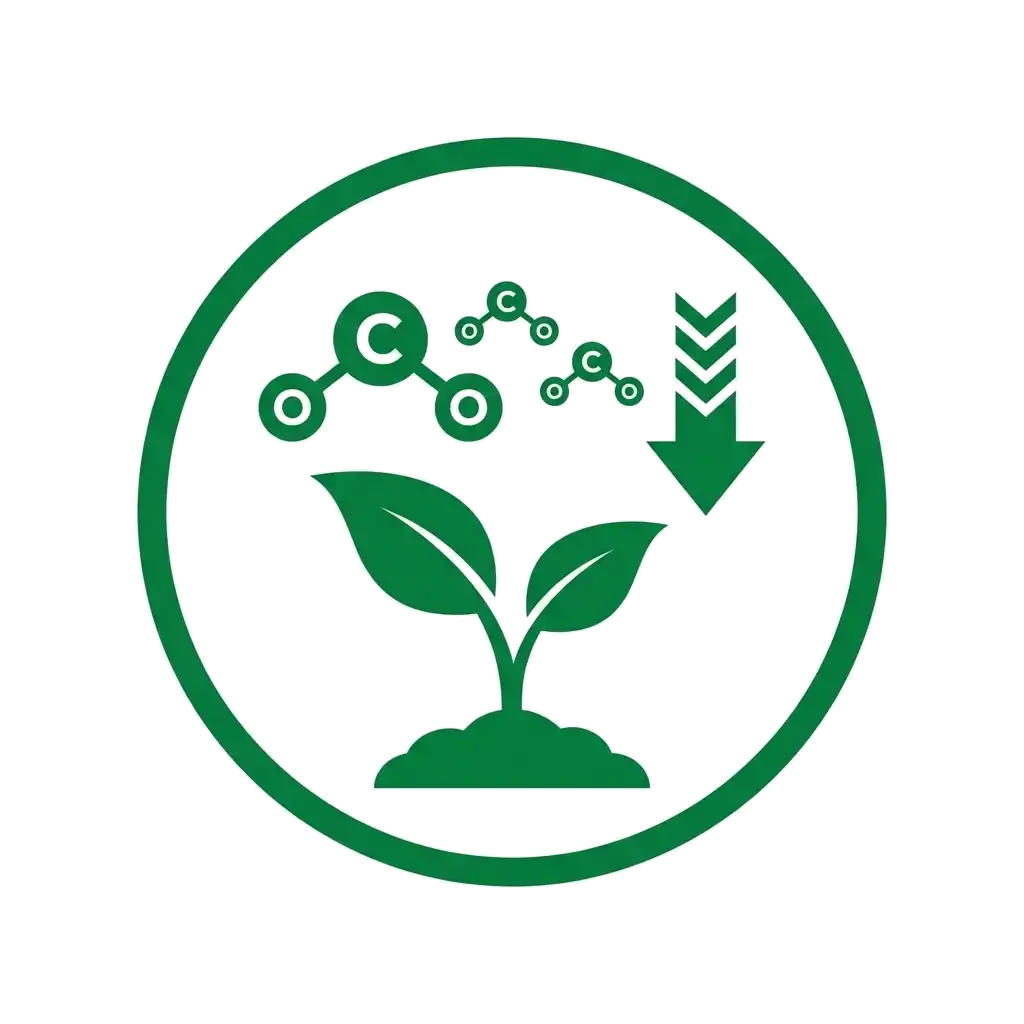 Huella de carbono negativa