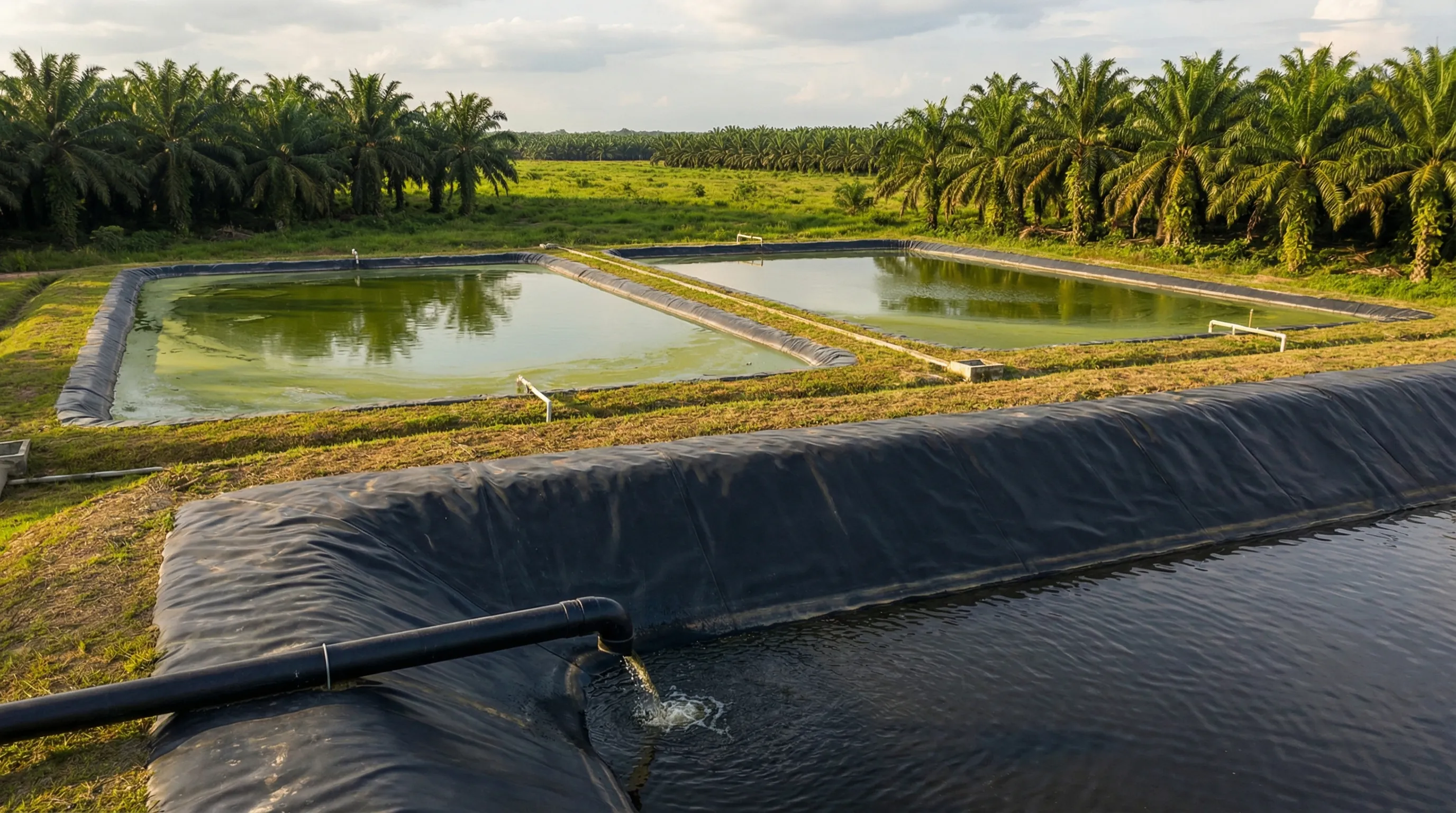 Sistema de tratamiento de efluentes agroindustriales