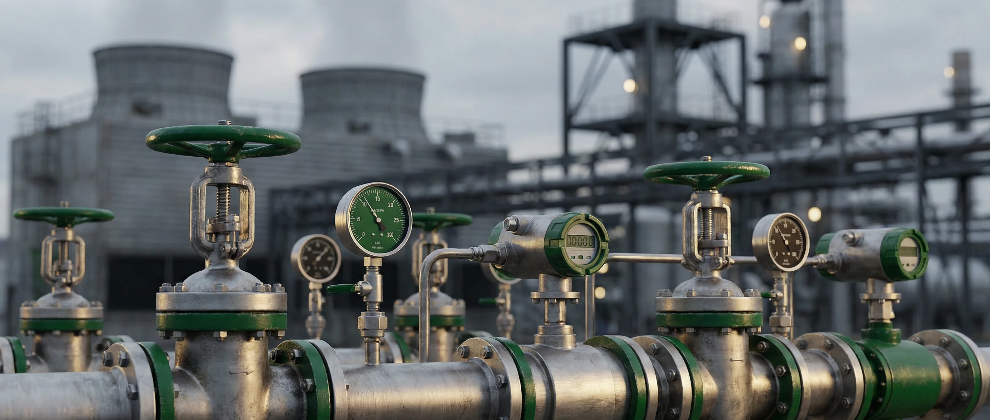 Red de transporte de gas natural en Colombia