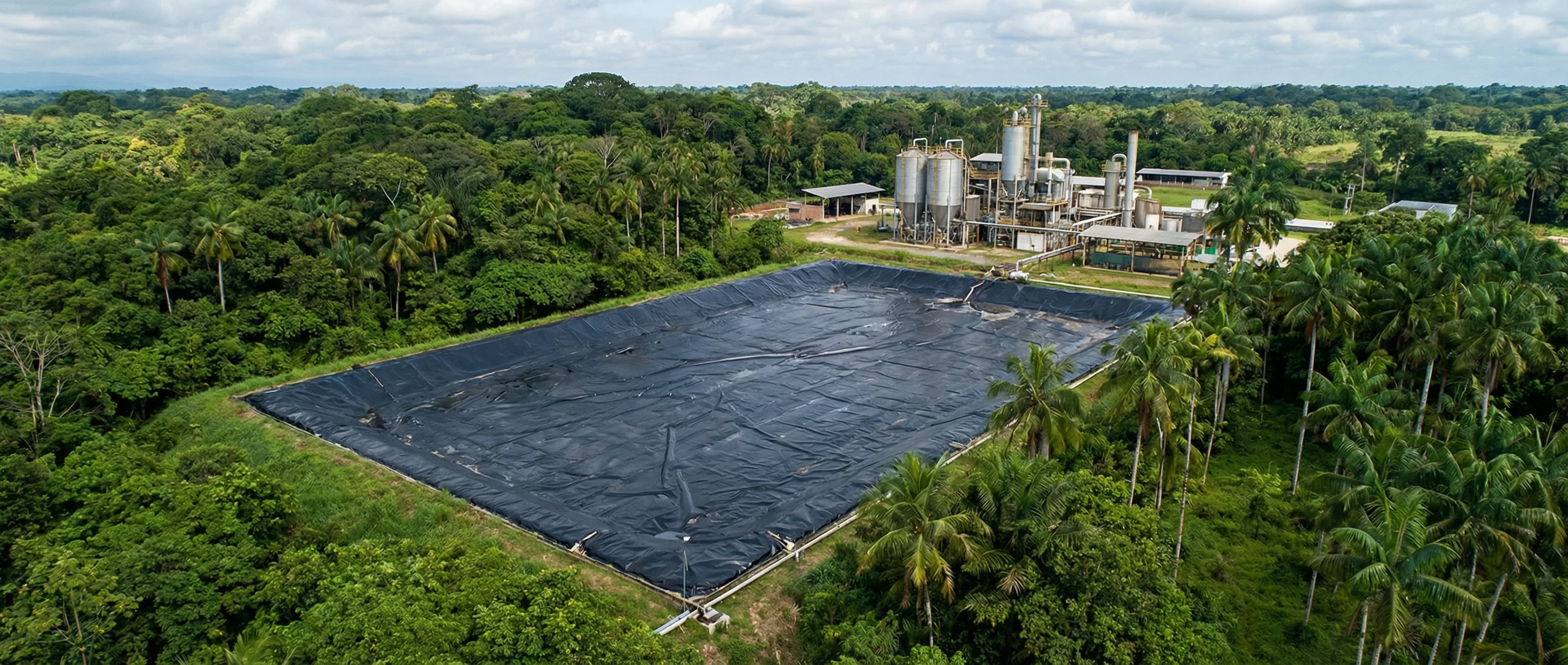 Sistema de tratamiento de efluentes agroindustriales