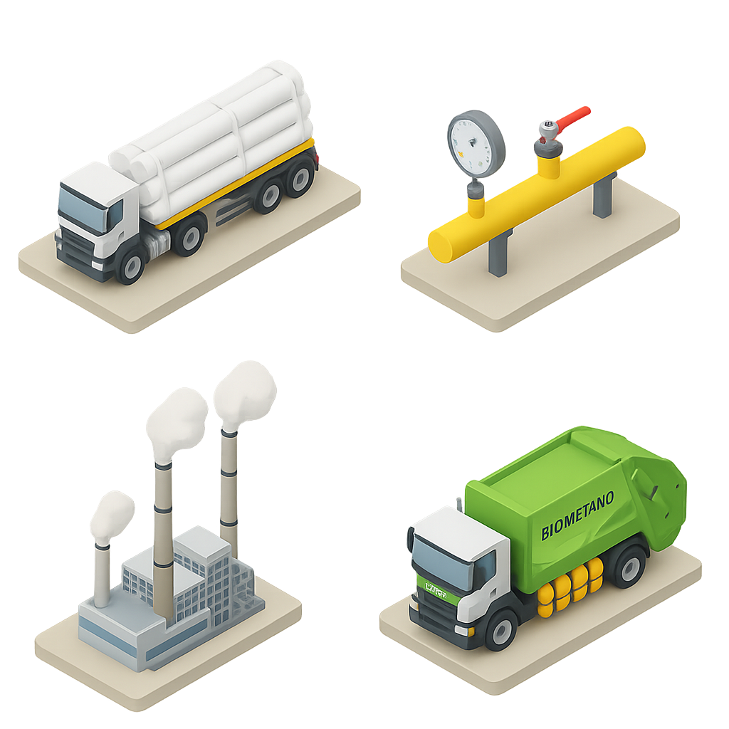 Icono de Uso final de Biometano